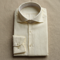 Pale Yellow Linen Shirt