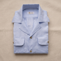 Irish Linen Light Blue Shirt